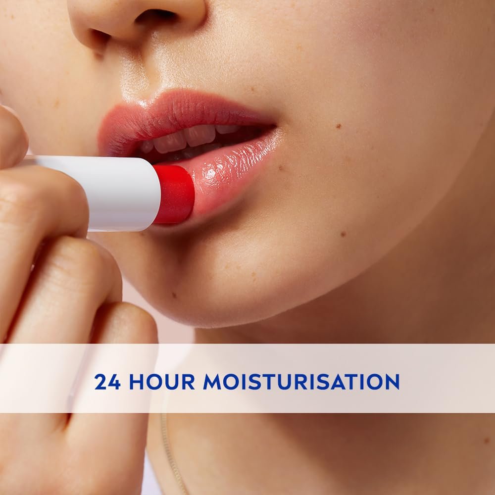NIVEA Strawberry Shine Lip Balm 4.8gm thumbnail