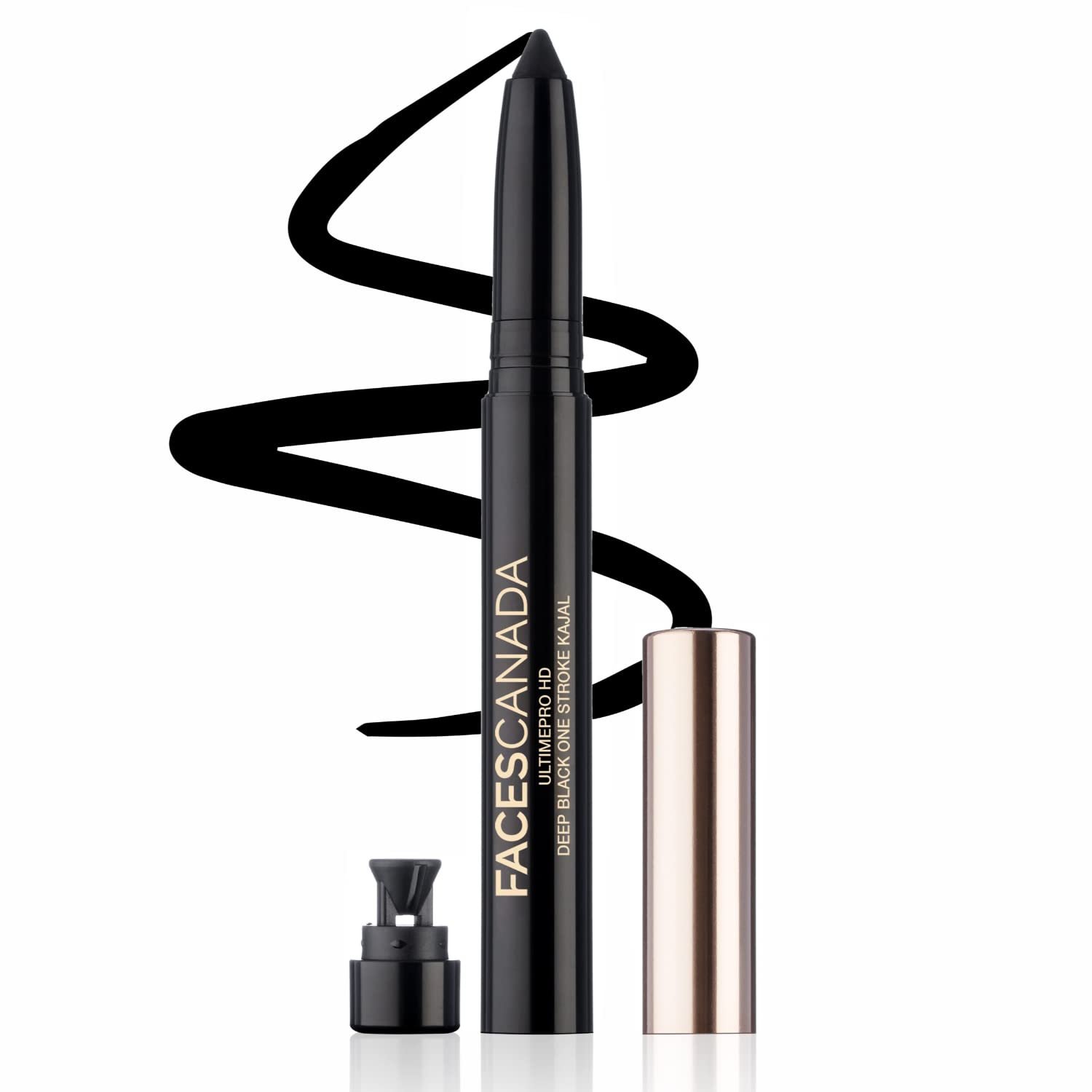 Faces Canada Ultimepro Hd Deep Black One Stroke Kajal 1.4G