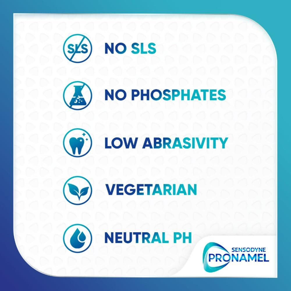 Sensodyne Pronamel Enamel Protection Toothpaste 140g (2 x 70g) Combo Pack | Tooth paste for Cavity Protection, Fresh Breath thumbnail