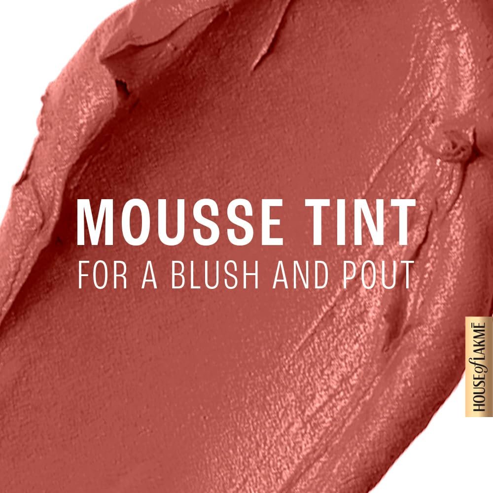 LAKMÉ 9 To 5 Weightless Mousse Matte Lip & Cheek Color, Coffee Lite, 9 G thumbnail
