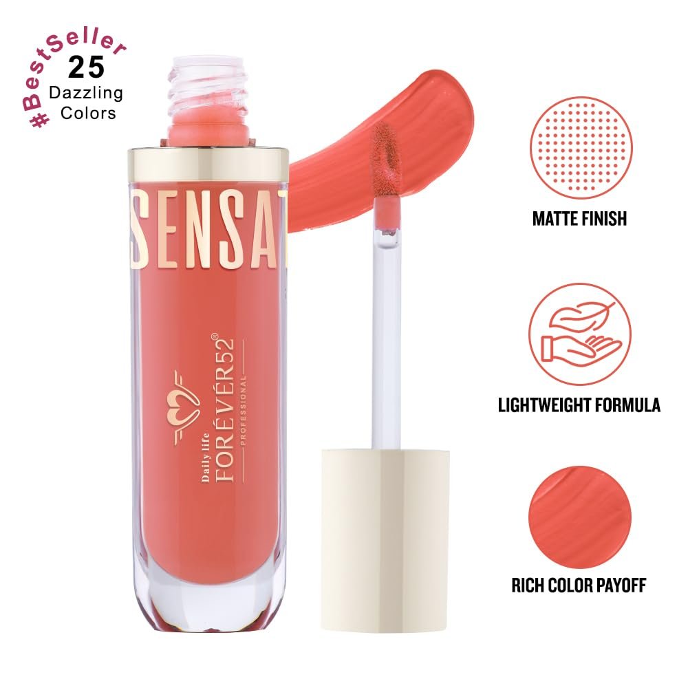 Daily Life Forever52 Sensational Lip | Matte Liquid Lipstick -Desert Dune - 008 thumbnail