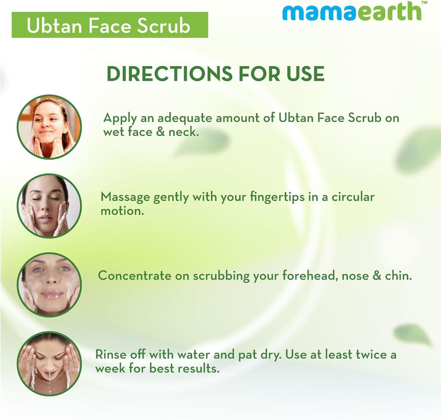 Mamaearth Ubtan Scrub / 100ml thumbnail