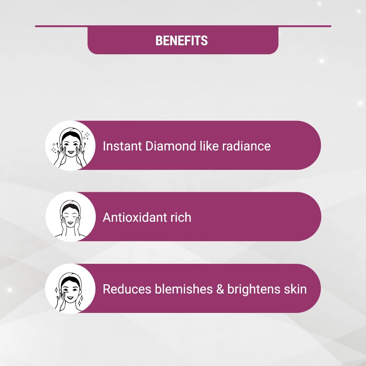 Lotus Herbals Radiant Diamond Cellular Radiance 5 in 1 Facial Kit 170g thumbnail
