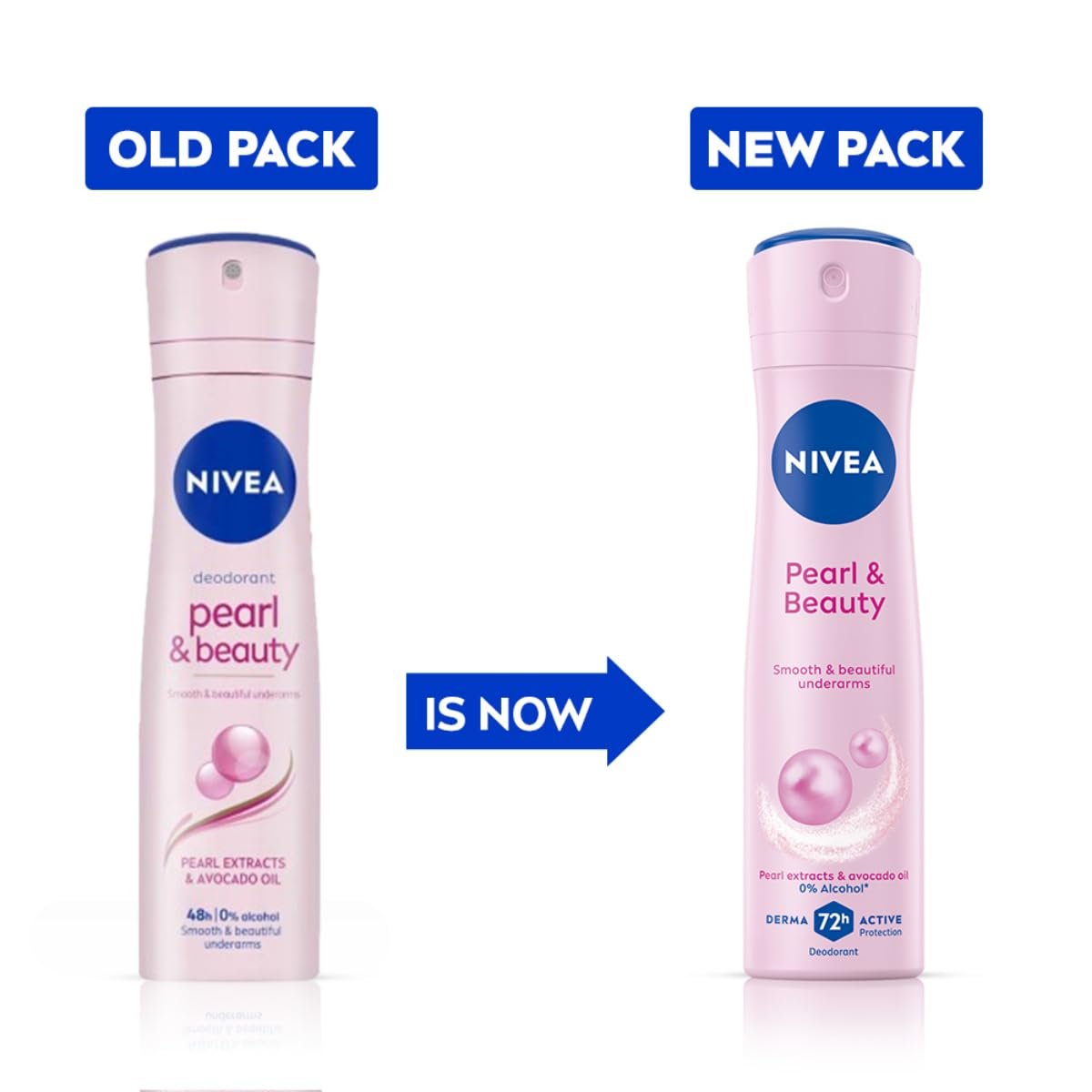 NIVEA Pearl & Beauty Deodorant Spray for Women 150ml thumbnail
