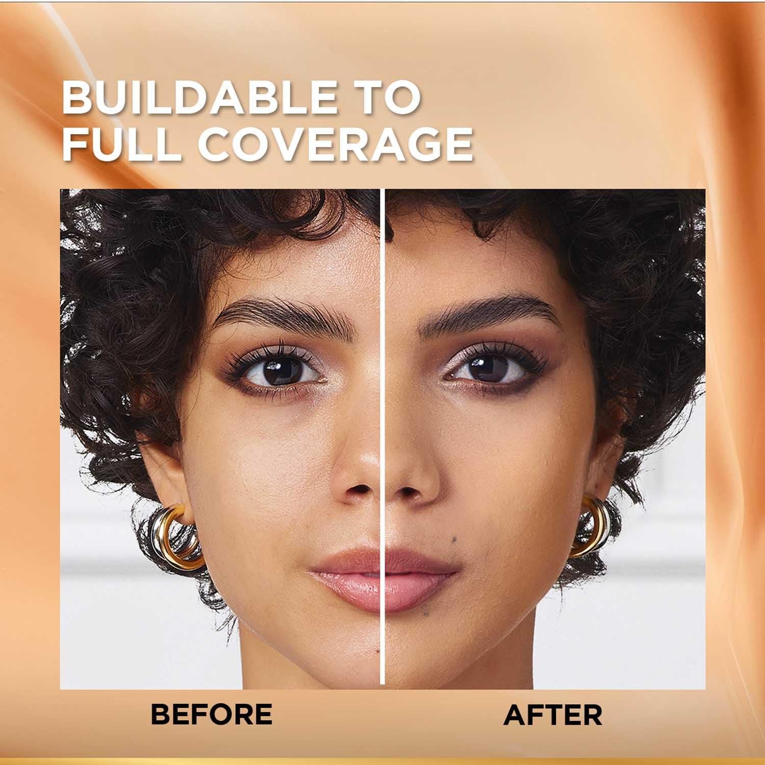 L'Oreal Paris Infallible 32H Fresh Wear Liquid Fdt, 260 Golden Sun 32H Fresh Wear Liquid Foundation, Transfer-Proof, Sweat-Proof, Lightweight Breathable Texture, Full Coverage, Vitamin C thumbnail