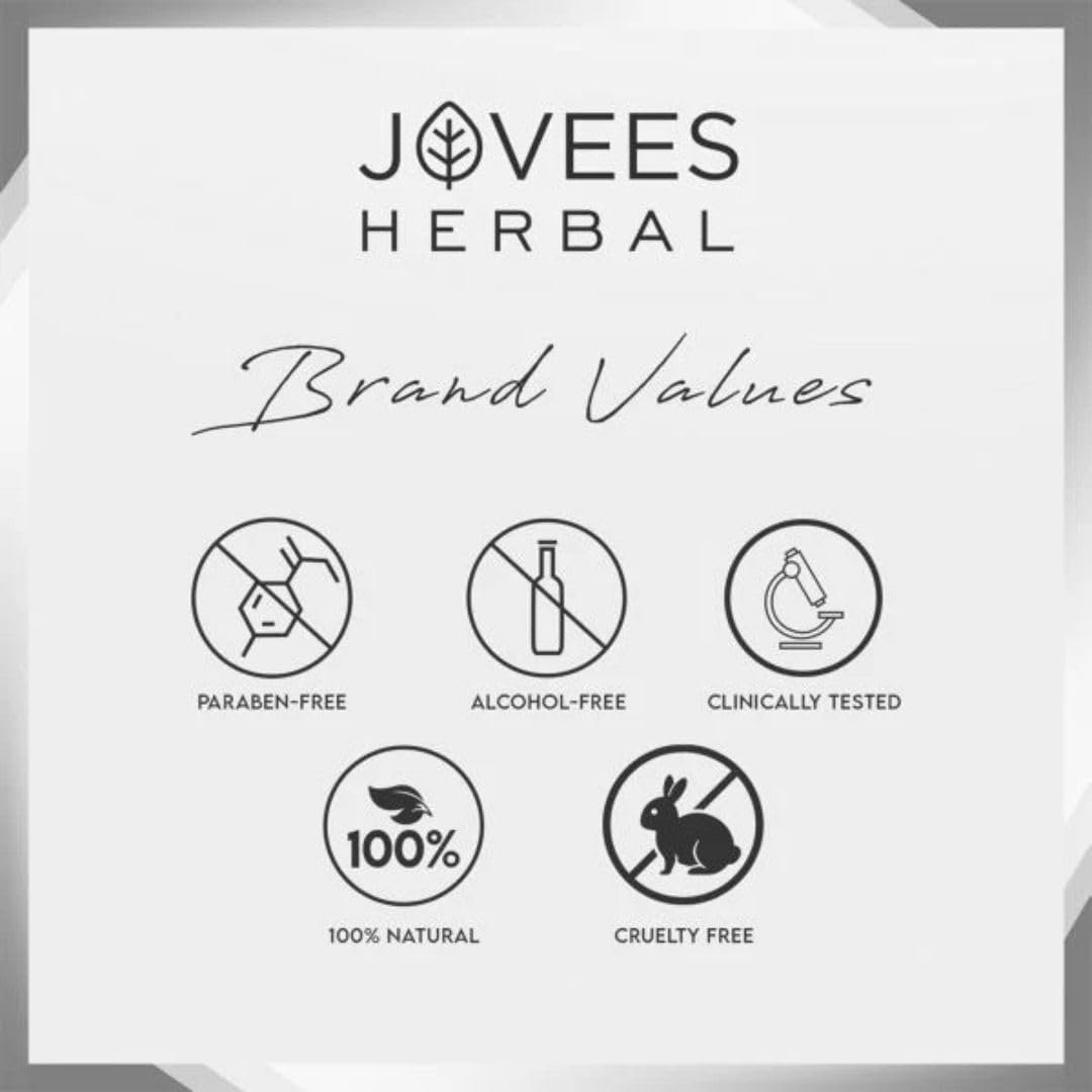 Jovees Herbal Activated Charcoal Detoxifying Face Wash For Anti Pollution, Deep Pore Cleansing, Oil Control, Removes Dirt & Impurities | Suitable for Acne Prone Skin 120 ML thumbnail