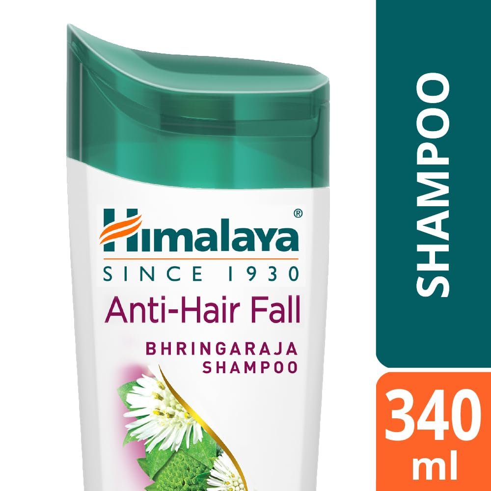 Himalaya Anti-Hair Fall Bhringaraja Shampoo, Reduces Hair Fall, Makes Hair Healthy, With Bhringaraja & Palasha,for men and women, 340ml thumbnail