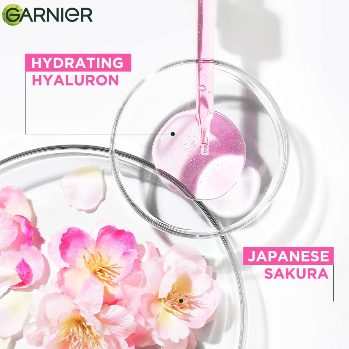 Garnier Skin Naturals, Sheet Mask, Hydrating & Increases Glow, Sakura Glow, 28g thumbnail