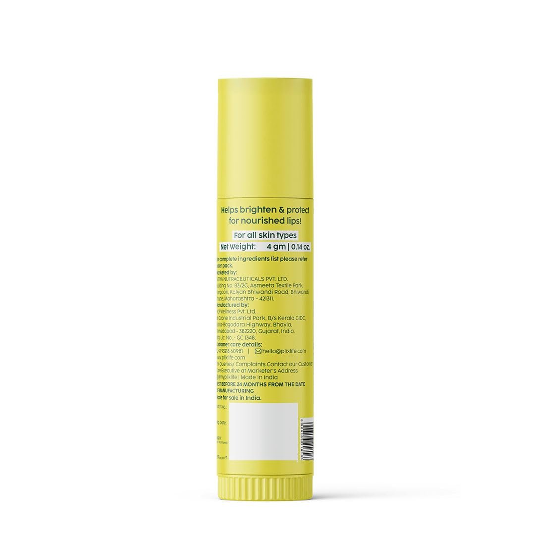 PLIX - THE PLANT FIX Pineapple Brightening Lip Balm with SPF 50 | Kojic Acid & Vitamin C | SPF 50 PA ++ | Fades Pigmenation | Brightens Dark Lips | Sun Protection | Dermatogically Tested | 4 thumbnail