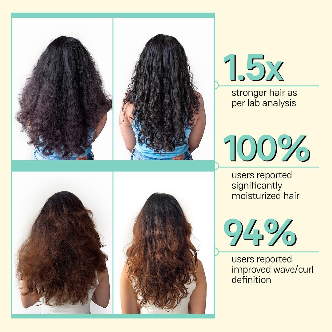 Moxie Beauty Ultra Hydrating Conditioner for Dry & Frizzy Hair 50 ml Triple Butter Blend | Sulphate, Paraben & Silicone-Free | Deep Nourishment for Wavy & Curly Hair thumbnail