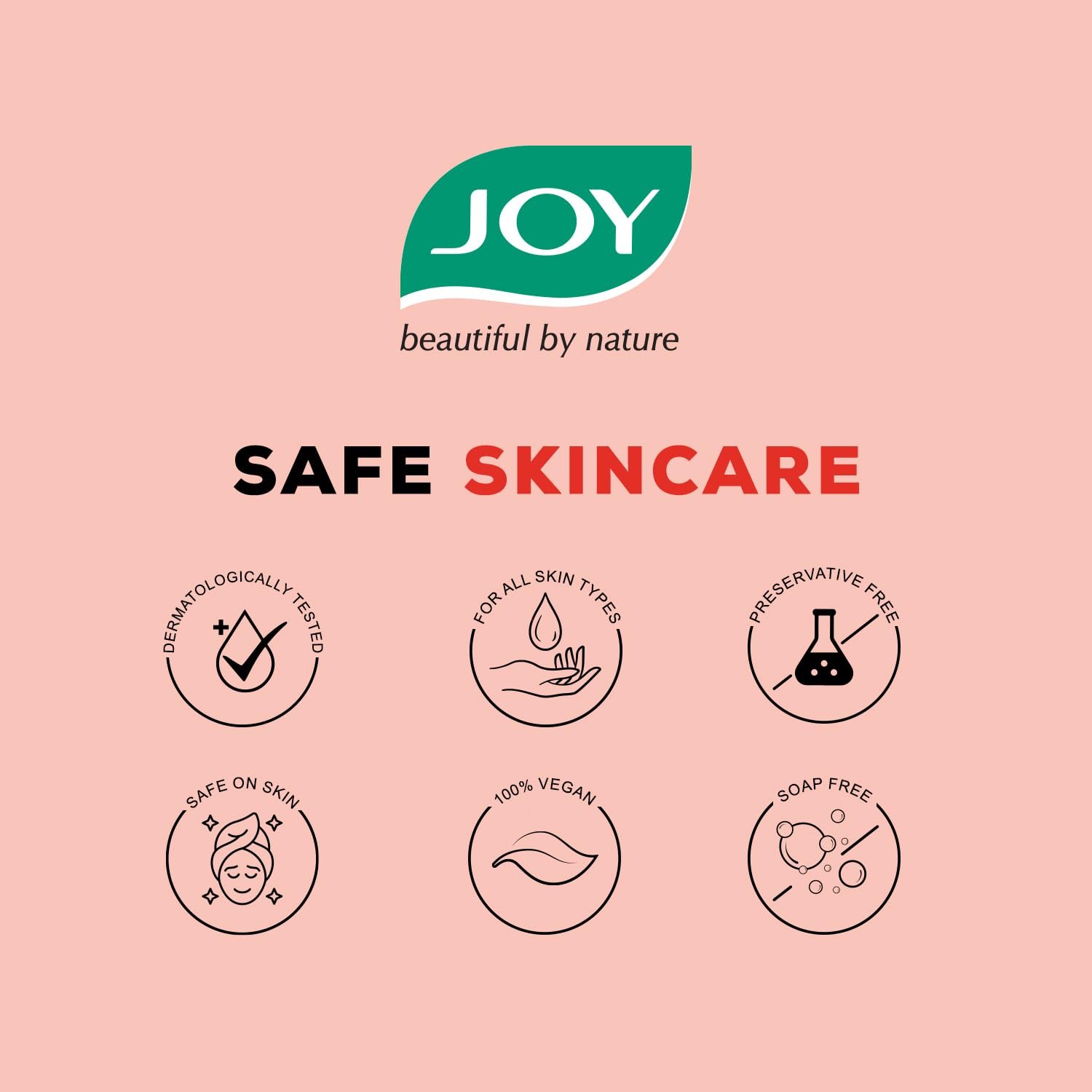 Joy Strawberry Face & Body Scrub for Blackhead Removal & Oil Control - 200gm | Exfoliating Scrub with Vitamin C, Controls Excess Oil & Removes Blemishes | 100% Vegan & Gentle on Skin thumbnail