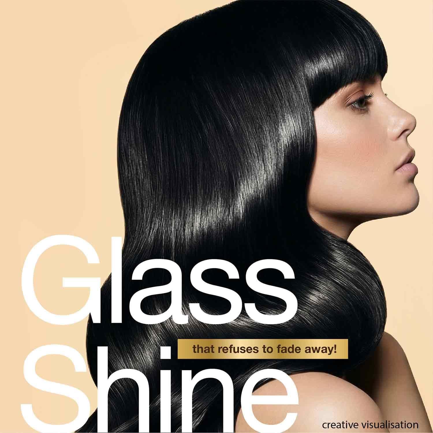 Nyle Serum Shampoo with Macadamia Oil | Glass Shine Hair Shampoo for Smooth, Soft & Shiny-Looking Hair | 340ml thumbnail