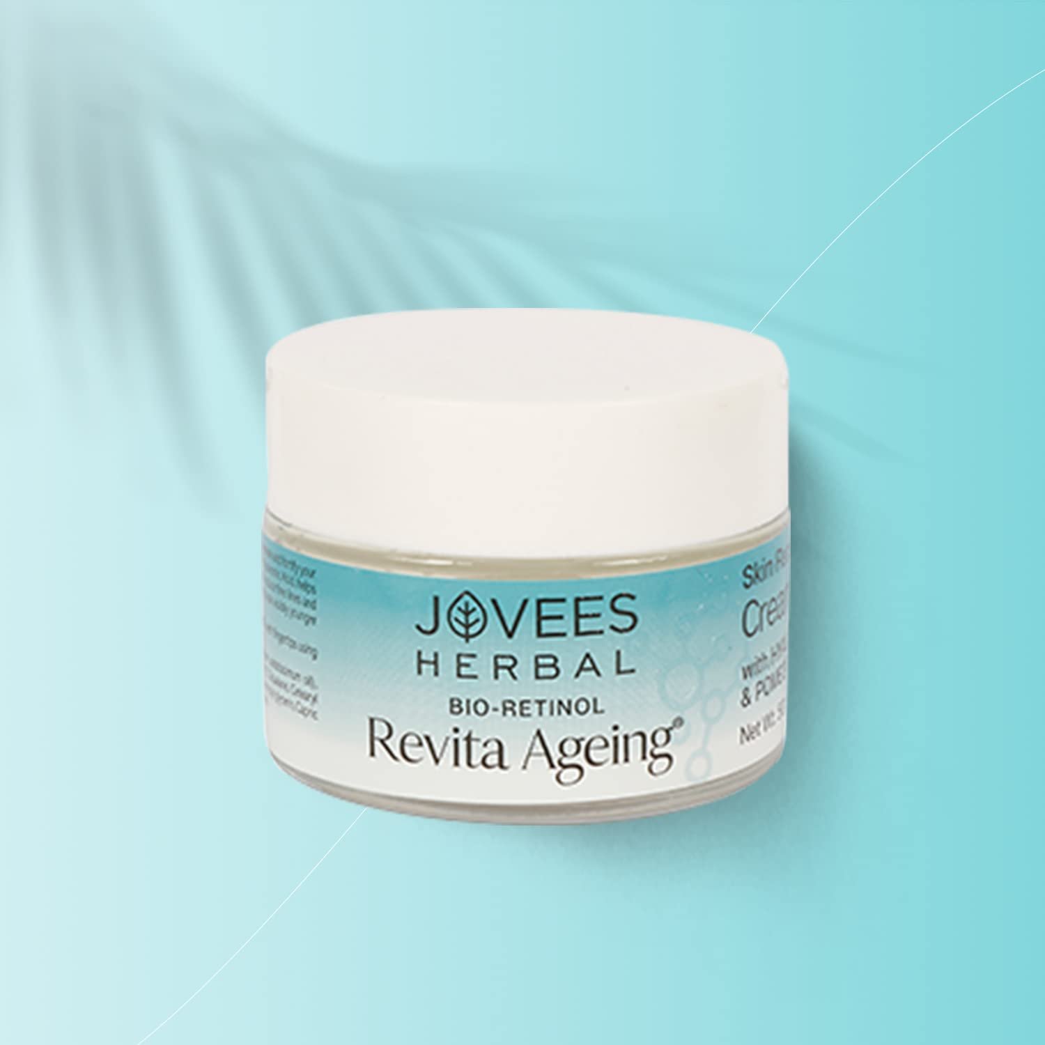 Jovees Herbal Bio-Retinol Revita Ageing Face Cream | Made with Eco-Certified Bio-Retinol | Reduce Sign of Ageing, Hyperpigmentation & Improves Uneven Skin Tone 50g thumbnail