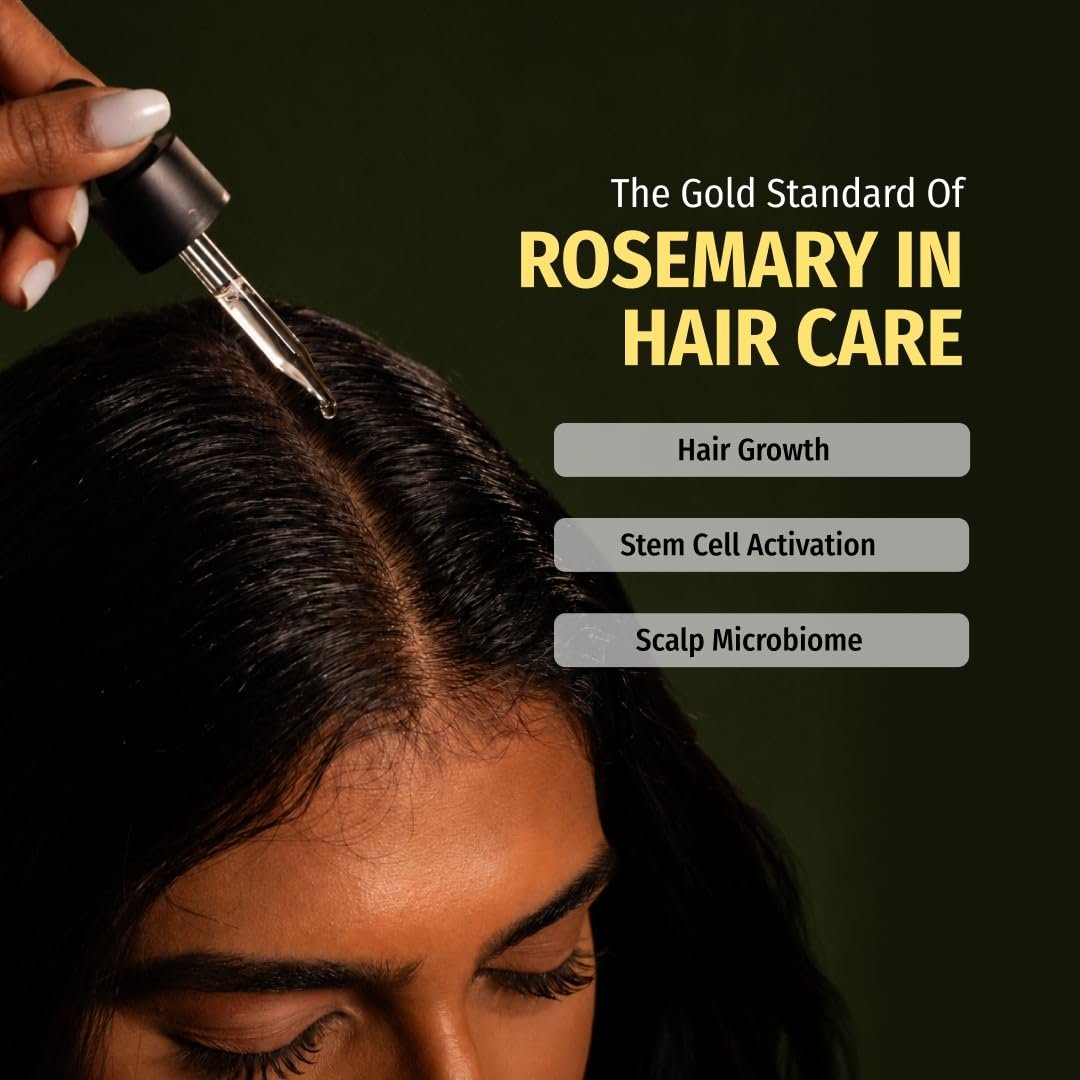Vilvah Hair Growth Serum | Redensyl & Rosemary Serum for Hair Fall Control & Improved Hair Density | Supports Healthier Hair Growth & Stronger Hair | Nourishes Scalp & Balances Scalp Ecosyst thumbnail