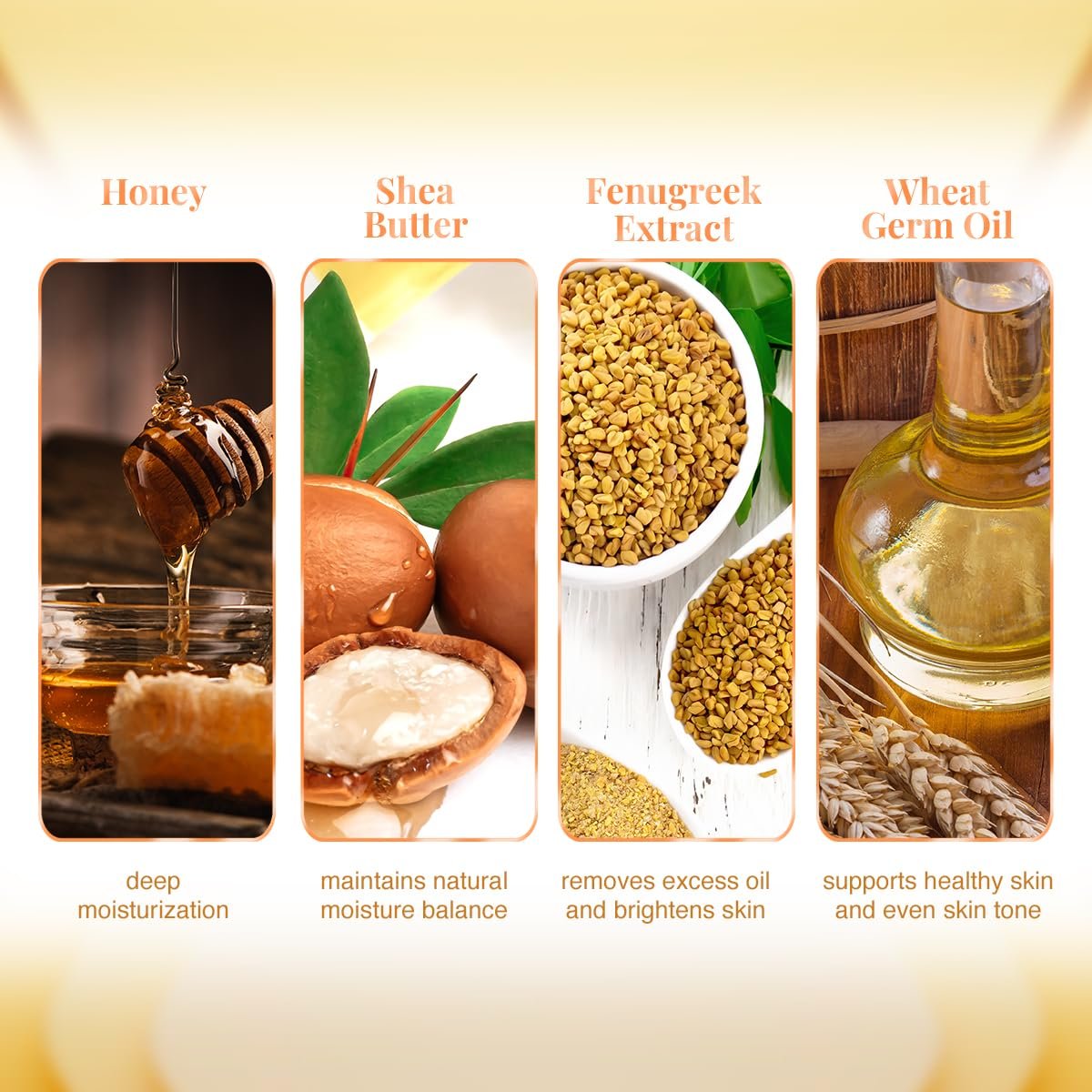 VLCC Honey Moisturiser - 100g - Non-Greasy, Deep Moisturization and Lightweight with Honey, Shea Butter, Fenugreek Extract & Wheat Germ Oil thumbnail