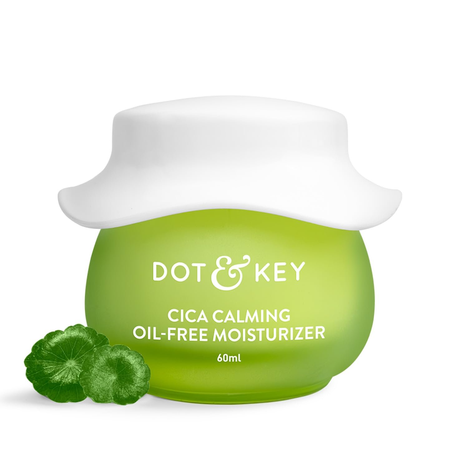 Dot & Key Cica + Niacinamide Oil-Free Gel Moisturizer For Face, Controls Excess Oil, For Oily, Acne-Prone Skin, Reduces Redness & Skin Irritation, Fades Dark Spots & Acne Marks 60ml