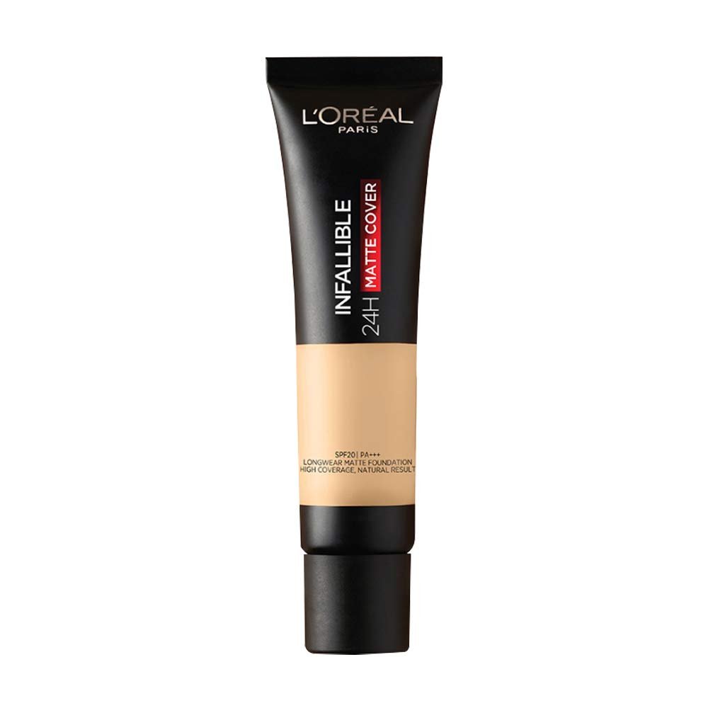 Loreal Paris Infallible 24H Matte Cover Liquid Foundation, 30 Light Ivory, 35 ml thumbnail