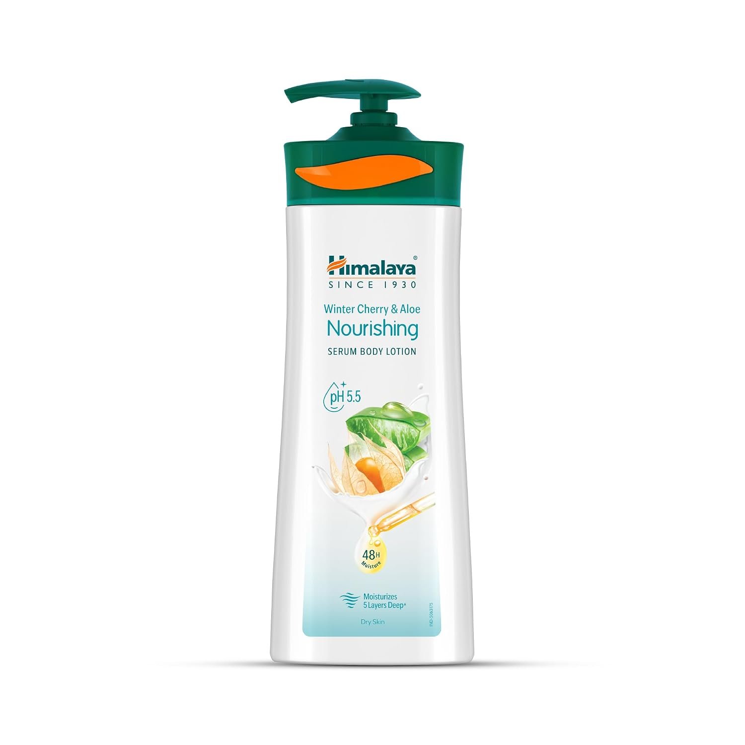 Himalaya Winter Cherry & Aloe Nourishing Serum Body Lotion| 400ml| Winter Cherry | Aloe Vera Extracts| Heals & Nourishes Dry Skin |