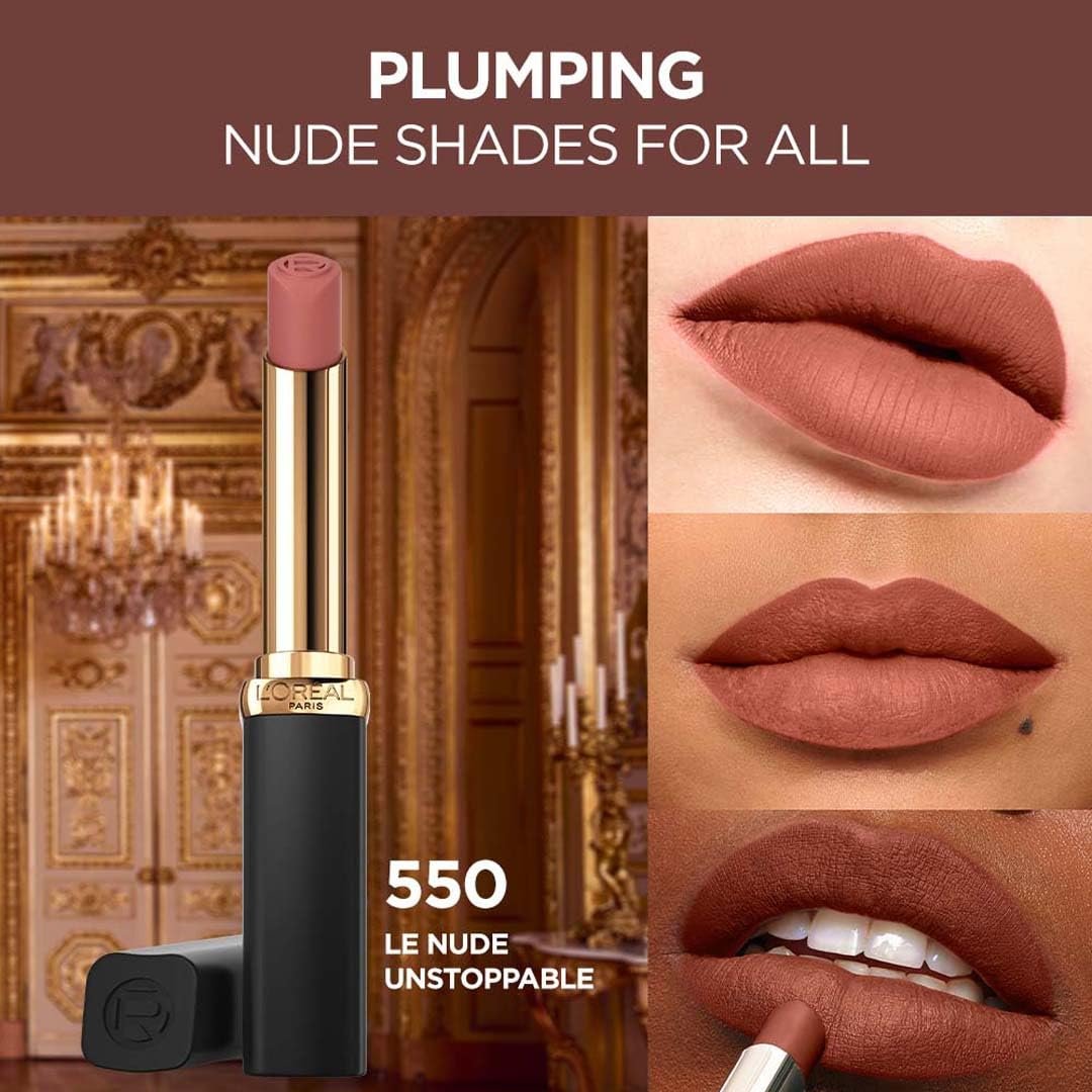 L’Oreal Paris Color Riche Intense Volume Matte Lipstick- 550 Le Nude Unapologetic, 2g thumbnail