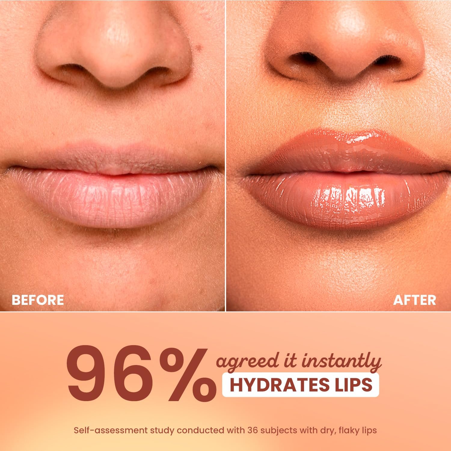 Dot & Key Barrier Repair Hydrating Lip Balm SPF 50 | Cocoa Nude | Repairs Damaged Lip Barrier | Medium Tinted | 4.5 gm thumbnail