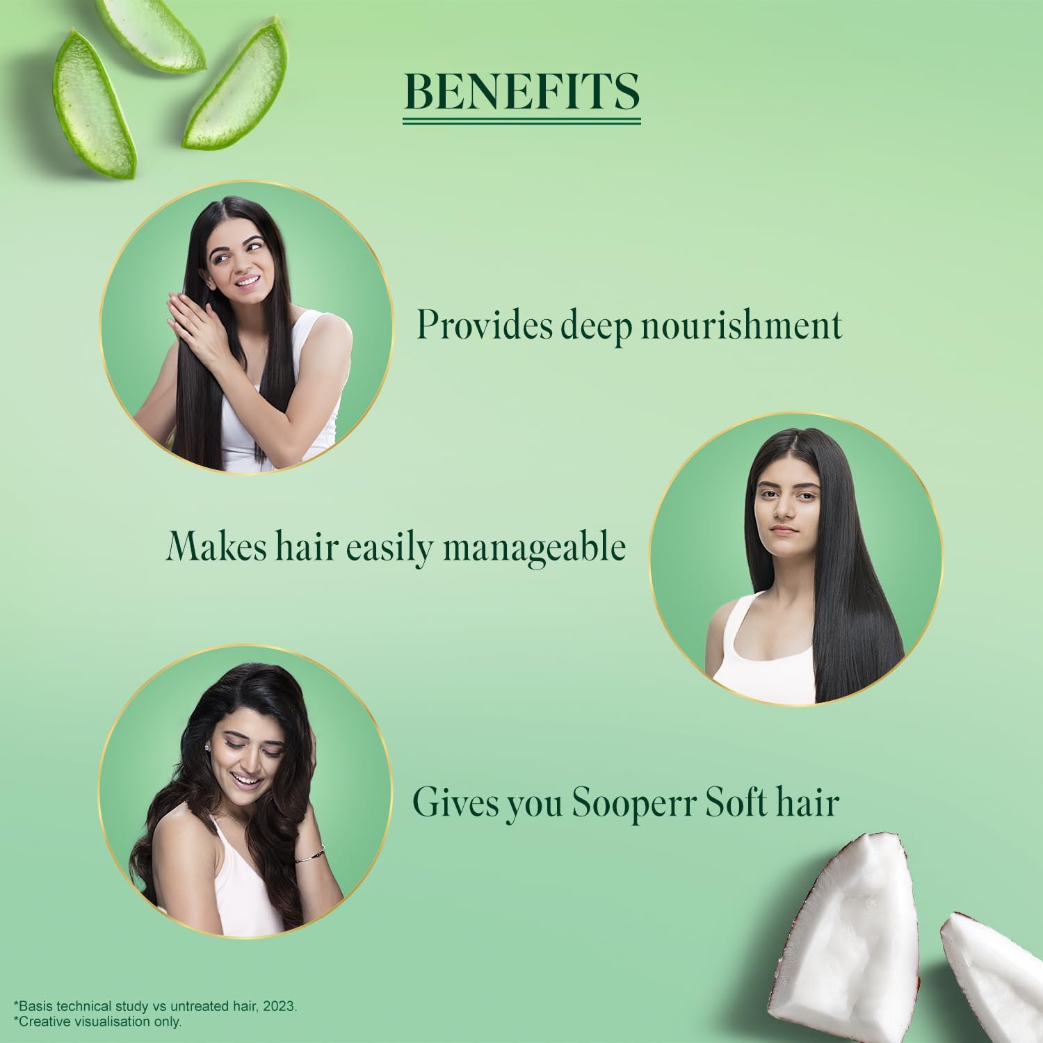 Parachute Advansed Aloe Vera Enriched Coconut Hair Oil Gold | 5X Aloe Vera With Coconut Oil| Makes Hair Sooperr Soft | 400ml thumbnail