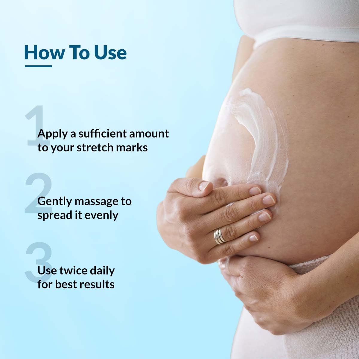 Fixderma Strallium Stretch Mark Cream, Removes Pregnancy stretch marks, Scar removal and Moisturizing Cream, Stretch mark remover for Stomach, thighs & all body parts- 75g thumbnail