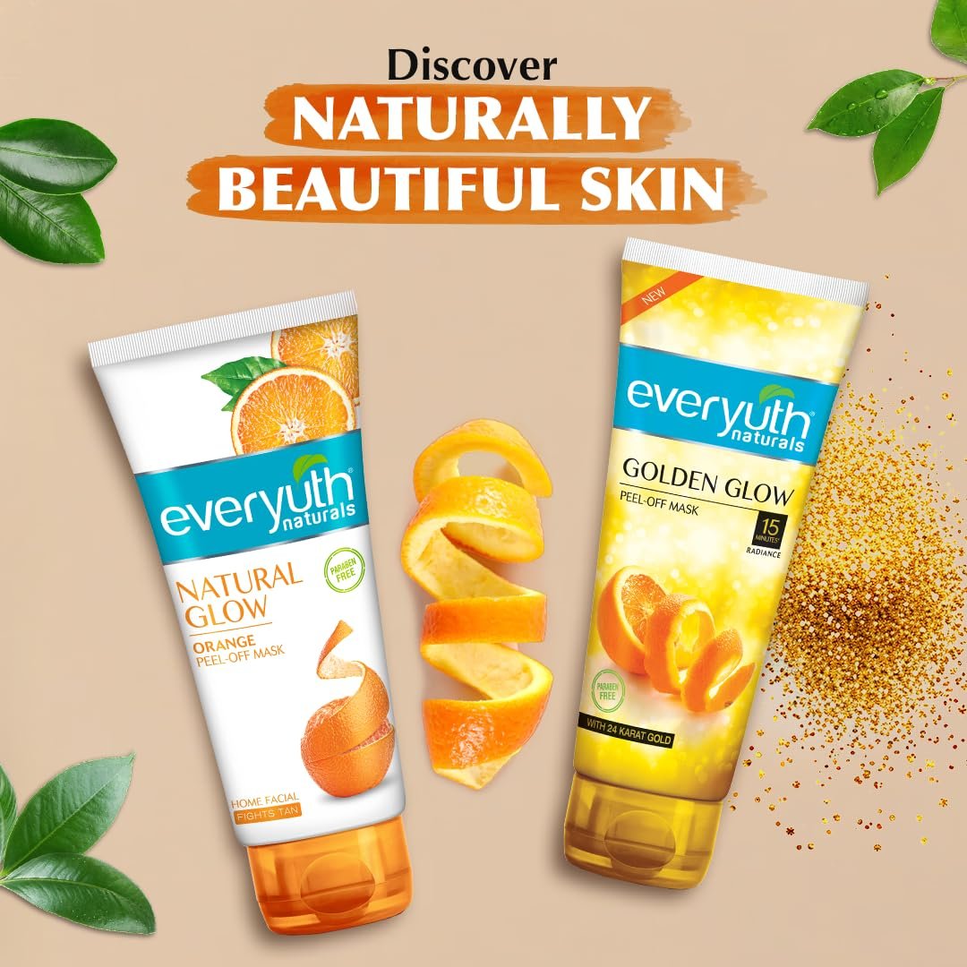 Everyuth Naturals Orange Peel Off Mask for Natural Glow 100g thumbnail