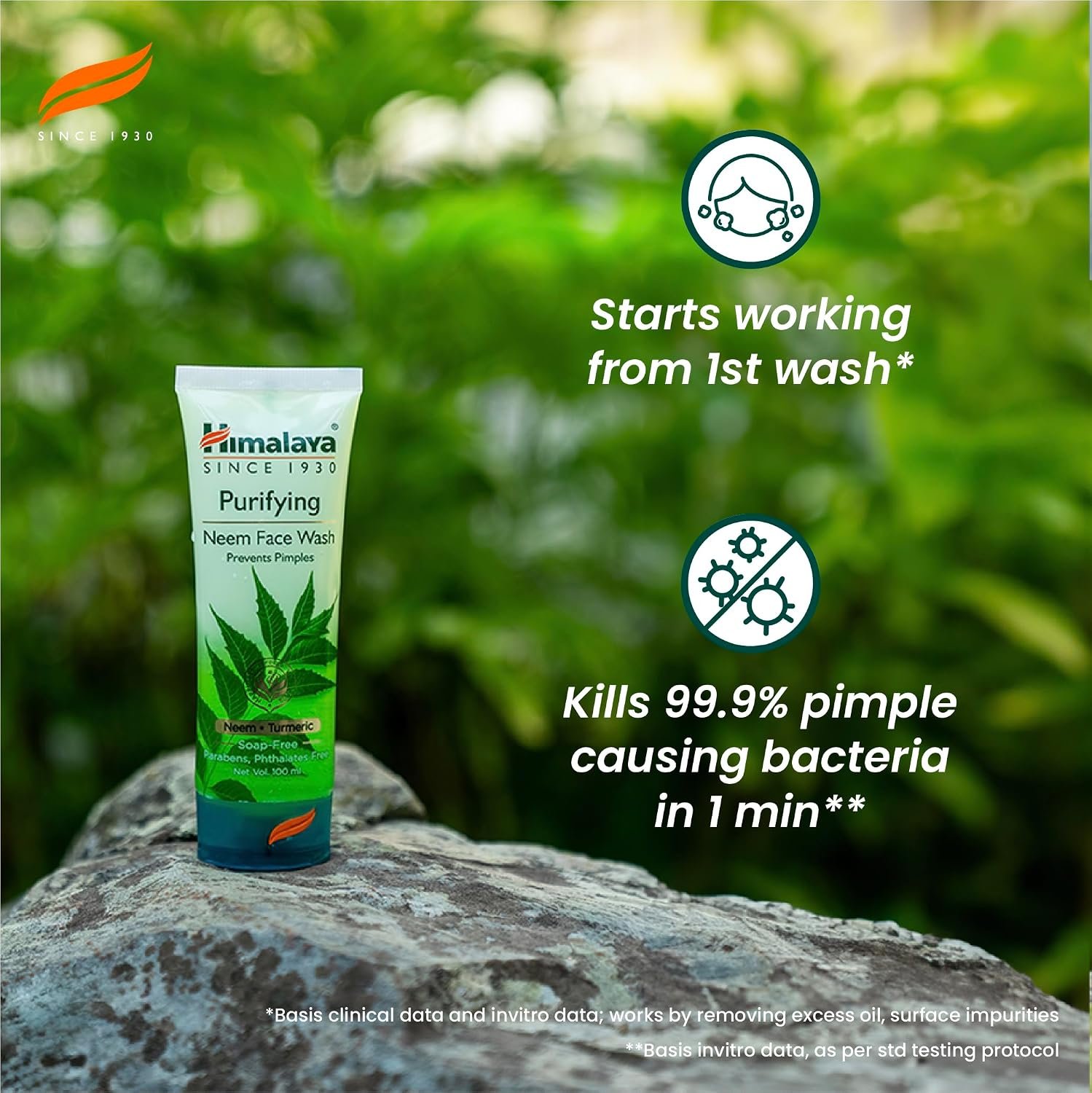 Himalaya Purifying Neem Face Wash|Clinically proven to fight against acne and pimples|Gently cleanses| thumbnail
