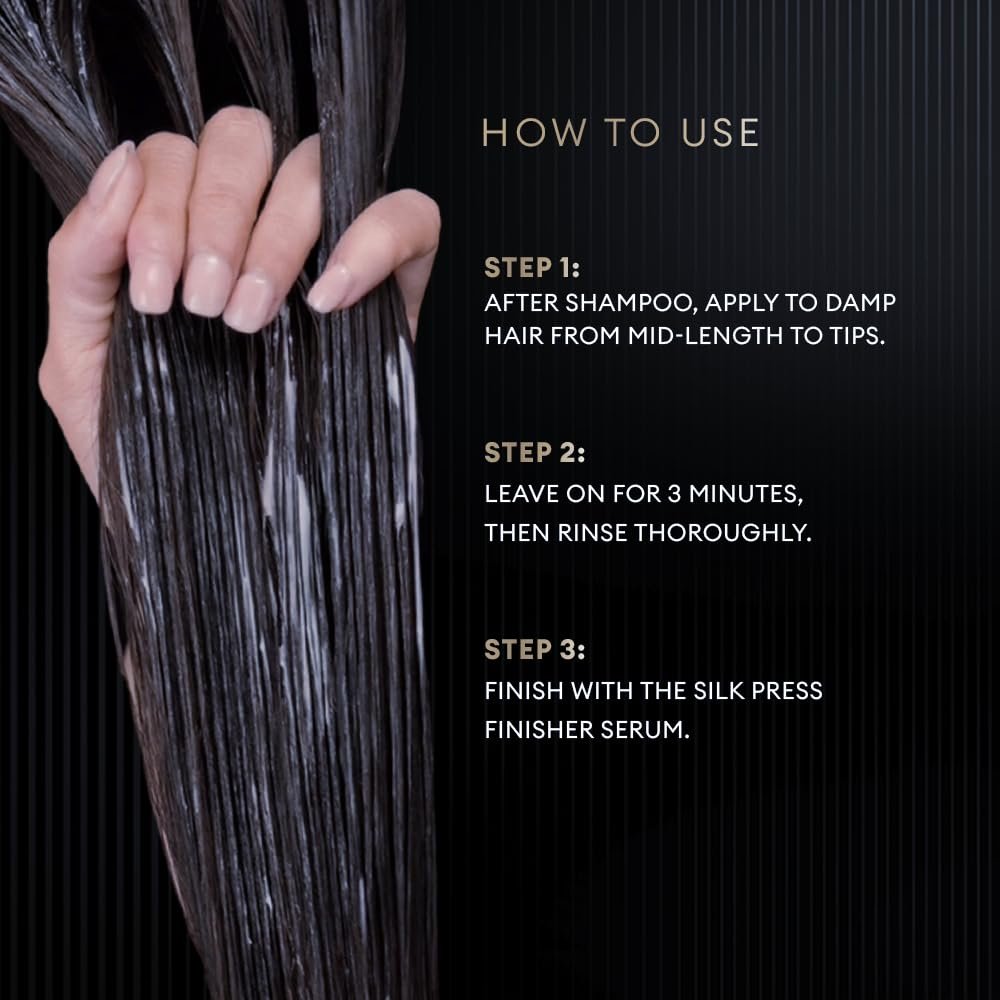 TRESemme Silk Press Sculpting Hair Mask 200ml | Intense Nourishing Hair Mask | Intense Smoothening | Smoother and Shinier | Sleeker Hair thumbnail