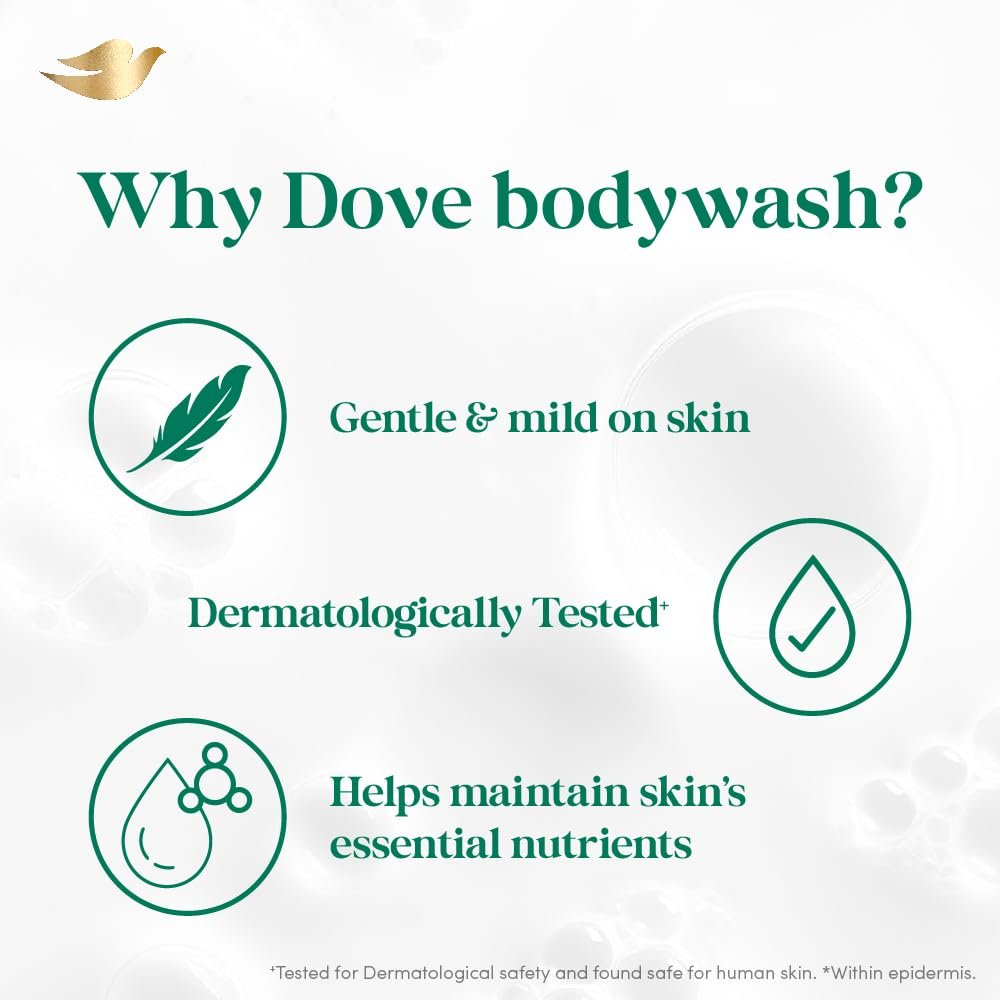 Dove Refreshing Body Wash – 800ml PET Bottle | Refreshing & Gentle Cleansing for Soft, Smooth and Nourished Skin thumbnail