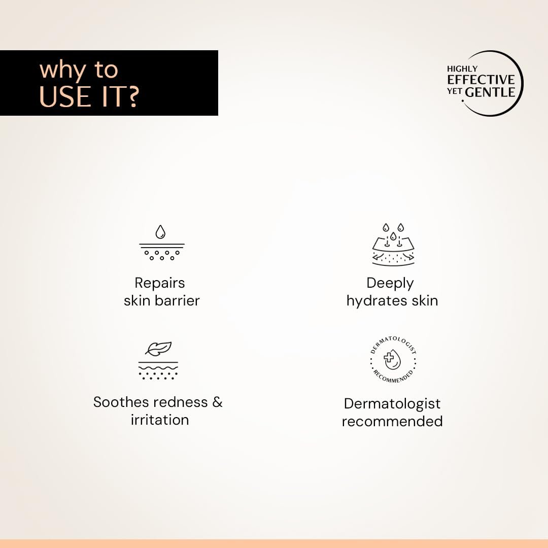 Deconstruct Skin Soothe Moisturizer | 1% Ceramides + 0.2% Bisabolol | Ceramide Barrier Repair | Soothing | For Very Dry to Combination Skin | Deep Moisturization & Hydration | 50 gm thumbnail
