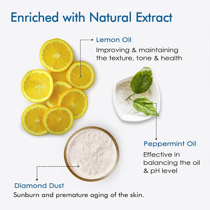 NutriGlow NATURAL'S Diamond Radiance Facial Kit 60g thumbnail