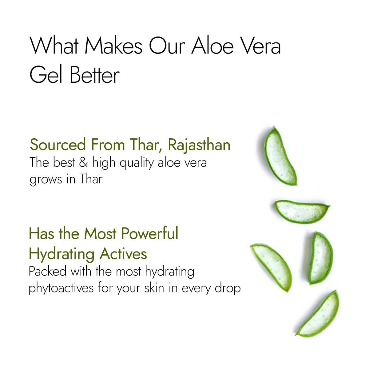 Kapiva Pure Aloe Vera Skin Gel 500g For Face & Hair | Hydrating, Moisturizing, Soothing Skin | Multipurpose Gel thumbnail