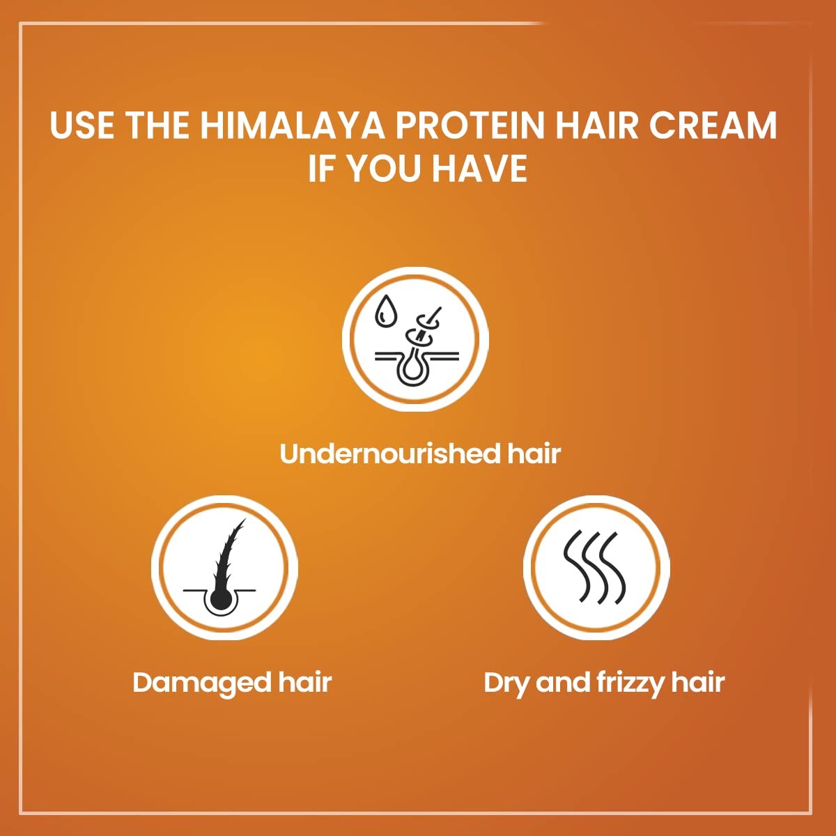 Himalaya Protein Hair Cream | Controls Hair Damage & Improves Hair Conditioning | Non Sticky Oil Replacement Hair Cream| With Chickpe thumbnail
