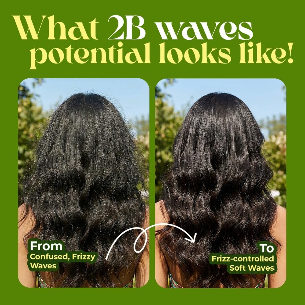 Love Beauty & Planet, Avocado Oil & Peptide Waves, Shampoo, for Wavy Hair (2A-2C), with Avocado Oil, Provides Frizz Control, Free from Sulfates thumbnail