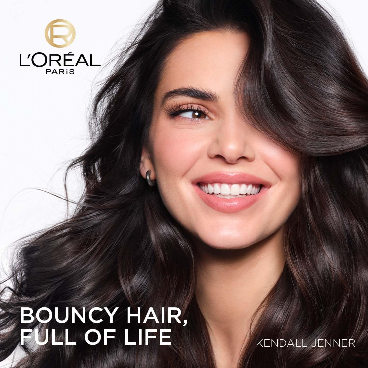 L'Oreal Paris Moisture Filling Shampoo, With Hyaluronic Acid, For Dry & Dehydrated Hair, Adds Shine Bounce, Hyaluron 72H, 340Ml. thumbnail