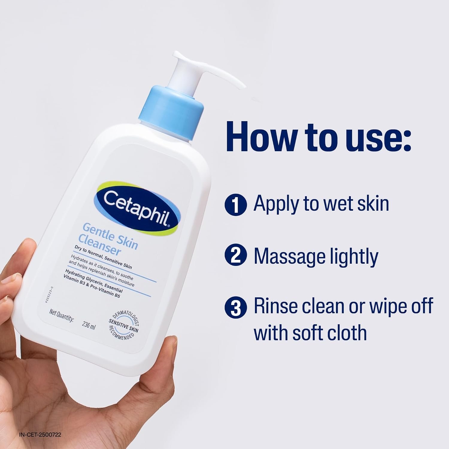 Cetaphil Gentle Skin Hydrating Face Wash 118ml, Paraben Free, Sulphate-Free Gentle Skin Hydrating Cleanser. thumbnail