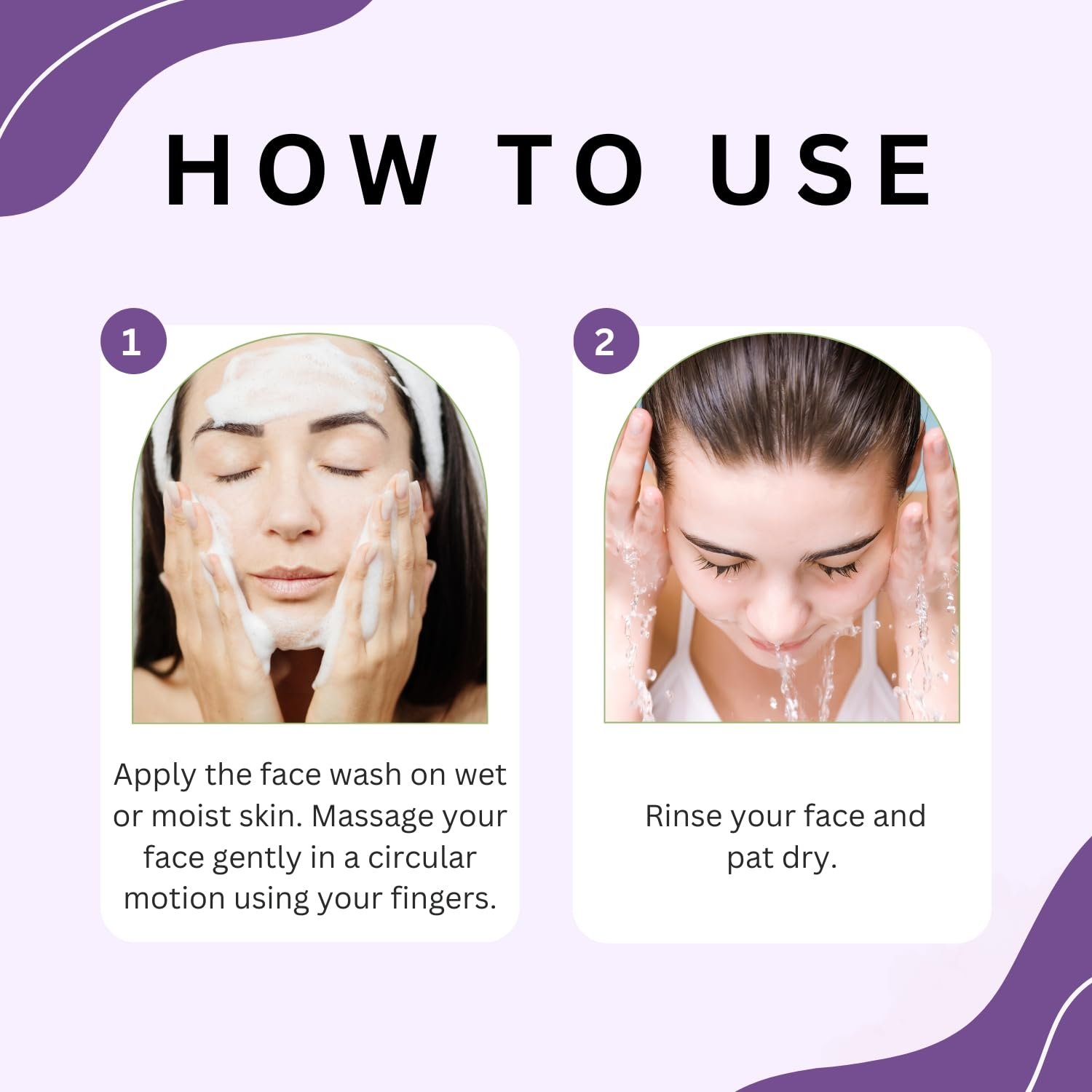 Aroma Treasures Lavender Face Wash for Men & Women | Gentle Daily Cleanser with Neroli, Rosewood & Petitgrain Oils | Acne Control, Oil Balance & Refreshing Glow Facewash – 100ml thumbnail