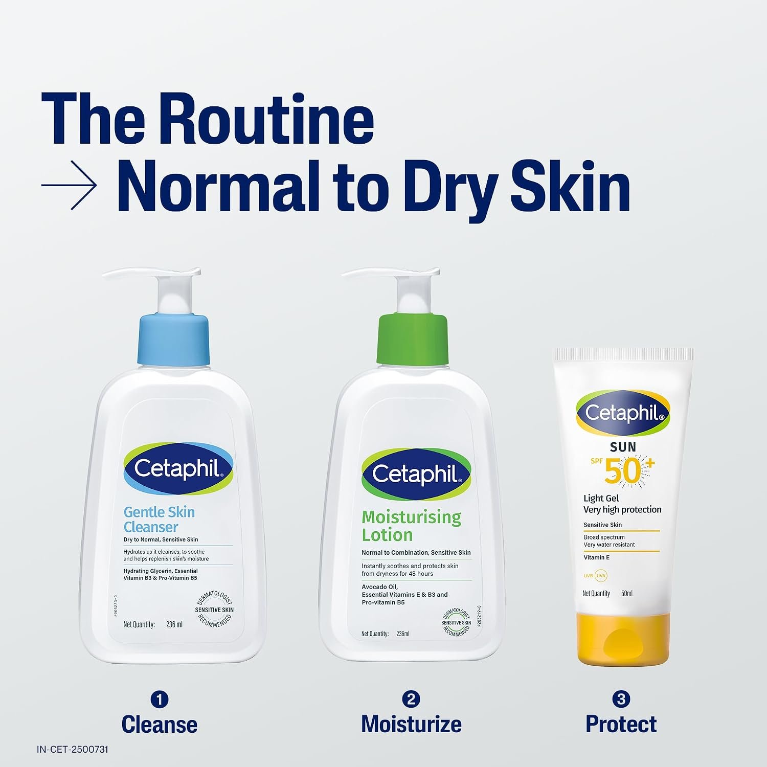 Cetaphil Moisturising Lotion 118 ml for Dry to Normal & Sensitive Skin | For Face and Body Visit the Cetaphil Store thumbnail