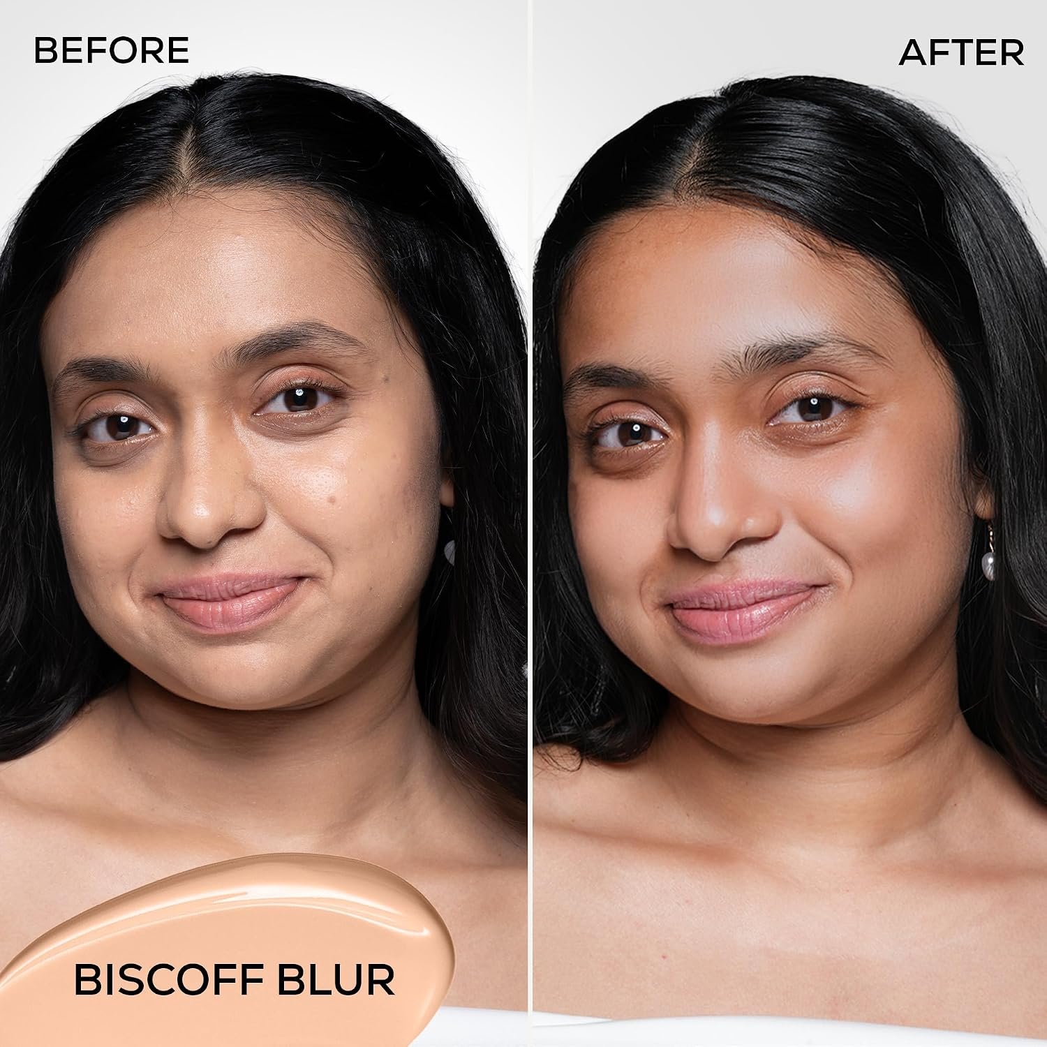 RENEE Bollywood Filter Blurring Liquid Foundation - Biscoff Blur | Full Coverage, Matte Finish | Blurs Pores & Blemishes | Hydrates & Evens Skin Tone | 30ml thumbnail