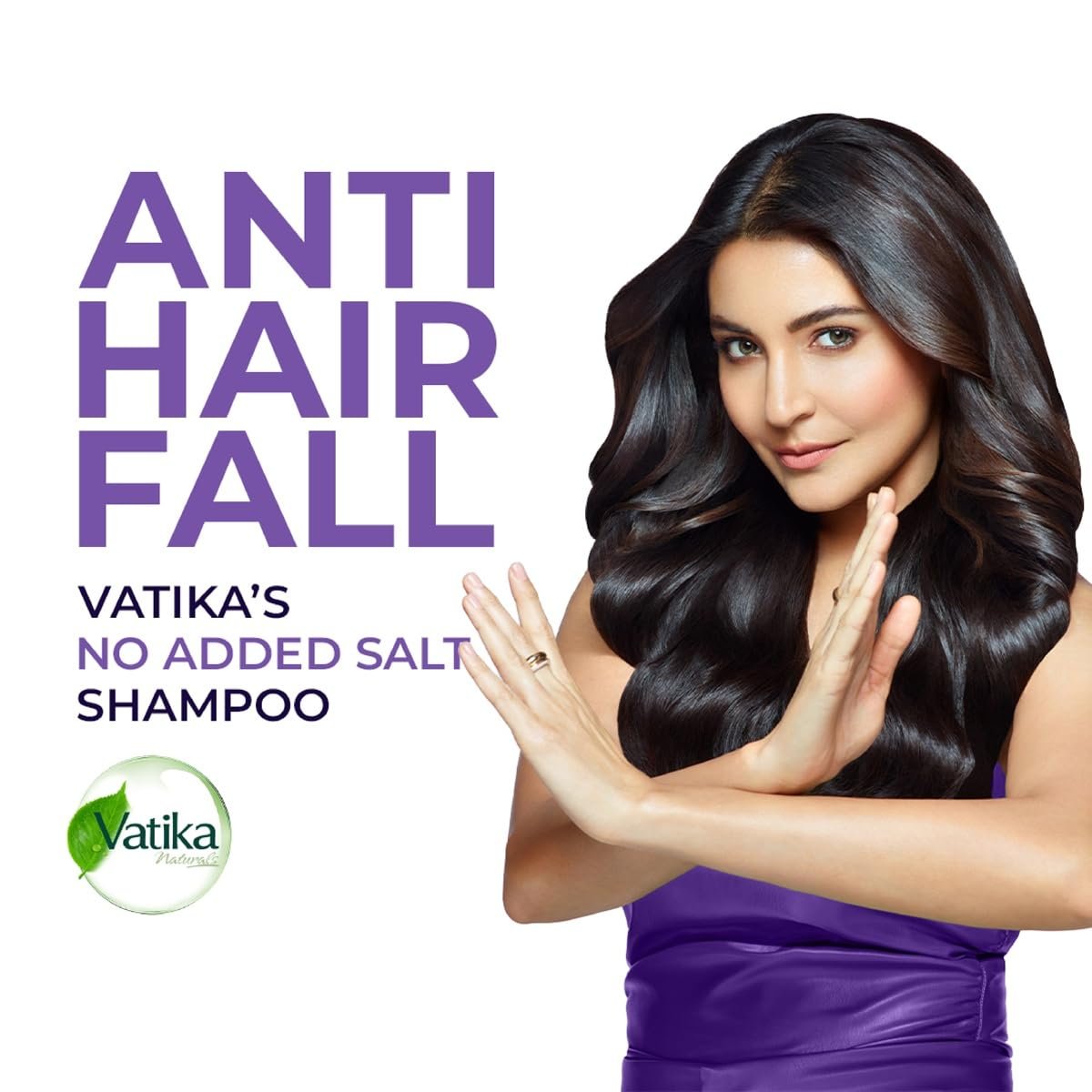 Vatika Bio-Infusions Anti Hairfall Shampoo | Tuscan Rosemary & Ginseng | 2% Plant Biotin + Vitamin B7 | 98% Reduction in Hairfall | Boost Hair Growth thumbnail