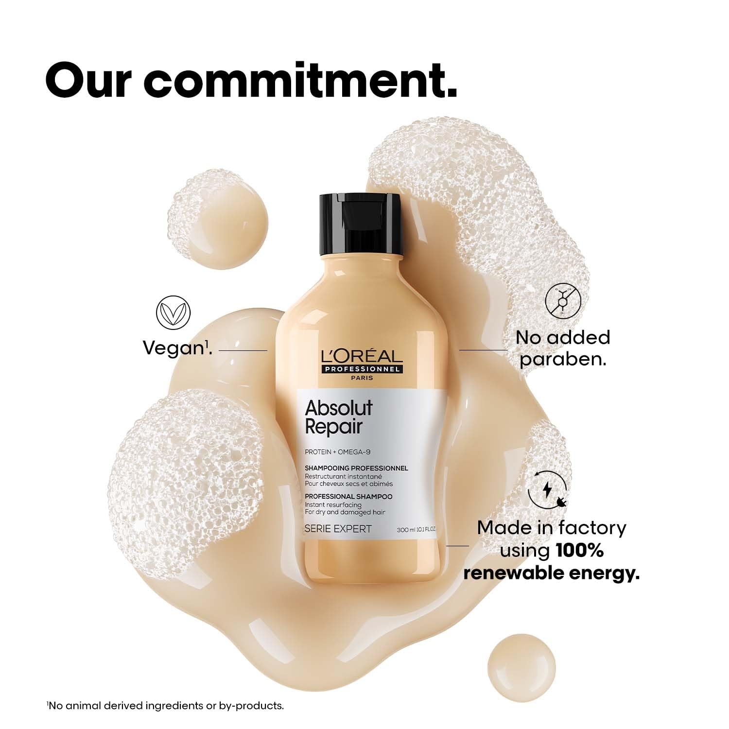 L'Oréal Professionnel Absolut Repair Shampoo for Dry & Damaged Hair - 300ml thumbnail