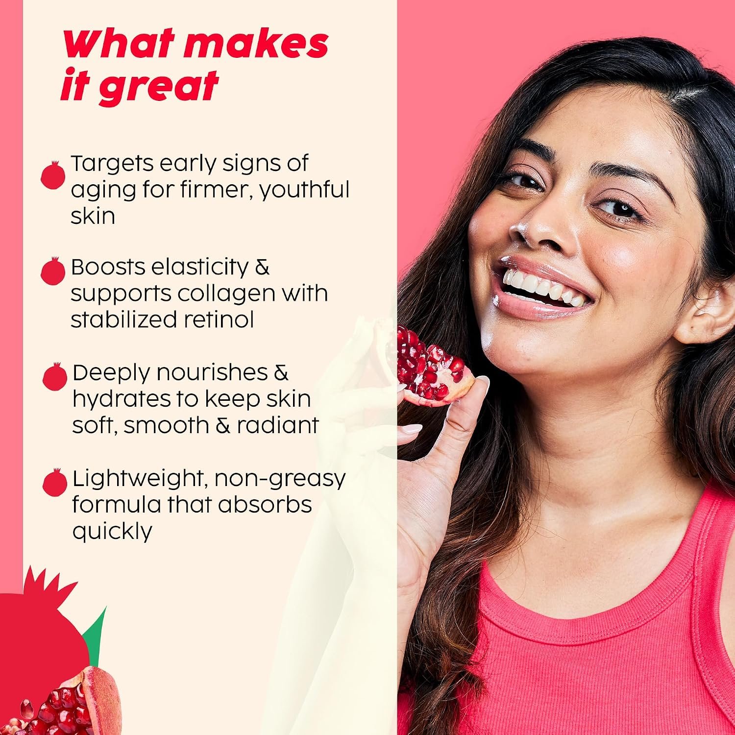 PLIX – THE PLANT FIX | Pomegranate Youth Renewal Anti-Aging Body Lotion | Reduces Fine Lines, Firms & Hydrates Skin | RetiSTAR™, Pomegranate & Shea Butter | Lightweight Daily Care thumbnail