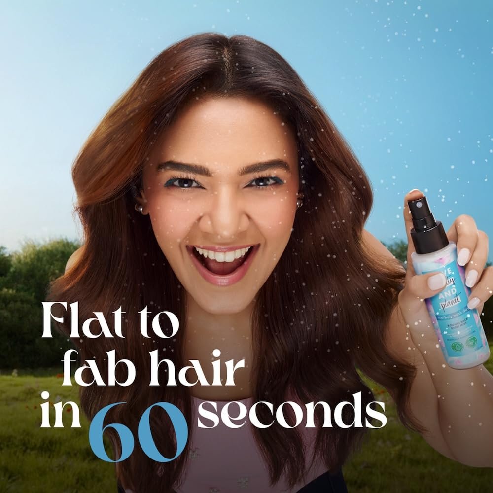 Love Beauty & Planet Bounce Back Reset Mist | Alcohol-Free Dry Shampoo for Instant Hair Refresh, Oil Control & Revived-Looking Hair thumbnail
