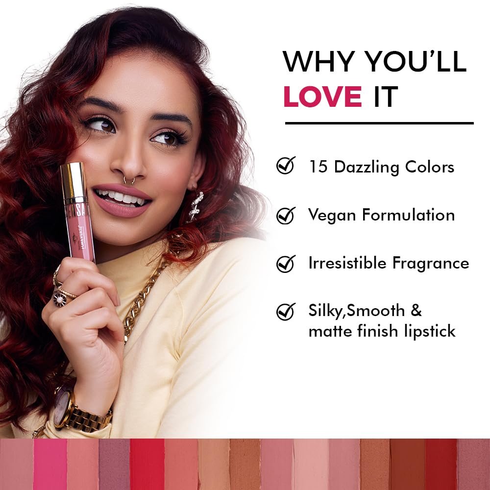 Daily Life Forever52 Sensational Lip | Matte Liquid Lipstick -Sand Nude - 001 thumbnail