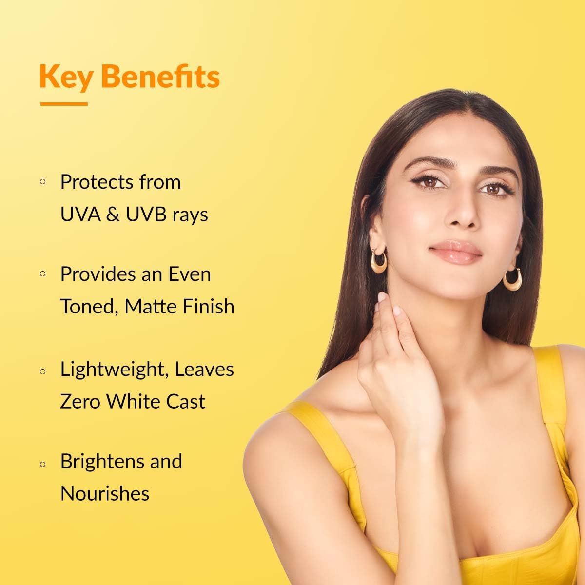 Fixderma Shadow Tinted Sunscreen Medium SPF 50 PA+++ | 1% Hyaluronic Acid & Vitamin E | Brightens & Nourishes the Skin | UVA & UVB Protection | Lightweight | No White Cast | - 30gm thumbnail