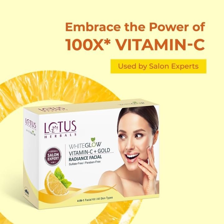 Lotus Herbals WhiteGlow Vitamin-C Single Facial Kit, 57g thumbnail