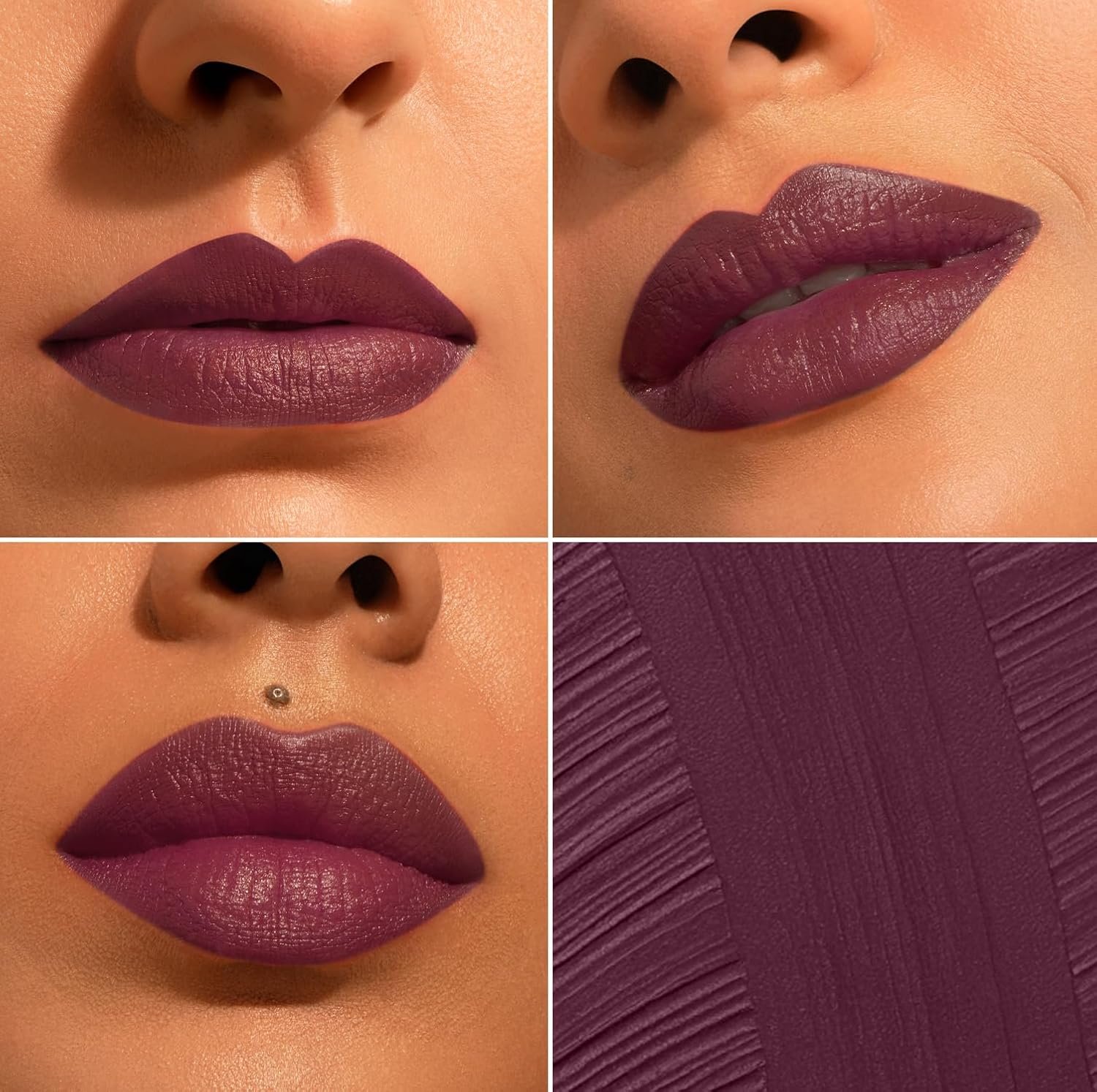 Pilgrim Oh So Crème! Bullet Lipstick | Silky-Matte Finish | Highly Pigmented and Long Lasting | Enriched with Exotic French Grape Seed Oil | (Rosé Wine-22) thumbnail