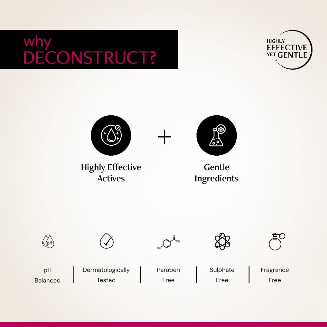 Deconstruct Brightening Tinted Lip balm for Dark Lips | SPF 50 | Brightens Dark Lips & Moisturizes | SPF 50 for Sun Damage & Discoloration | For Women & Men daily (Pack of 1) thumbnail