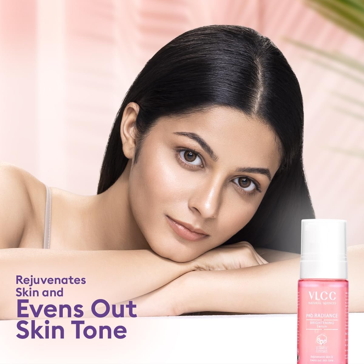VLCC Pro Radiance Skin Brightening Serum - 40ml | Nourish, Rejuvenates Skin, Lighten Dark Spots, and Evens Out Skin Tone | With D-White Complex, Nutmeg Oil & Acai Berry. thumbnail